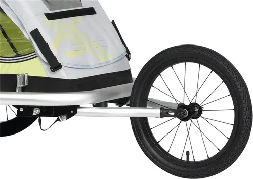 XLC Fahrradanhänger 3092008010 schwarz 16 Zoll