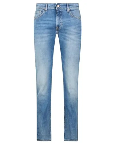 Marc O'Polo Herren B21919312132 Jeans, Blau, 32W/34L EU - Premium Jeans im Shaped Fit, aus 98% Bio-Baumwolle für hohen Tragekomfort und Bewegungsfreiheit. Vielseitig kombinierbar für elegante und lässige Looks.