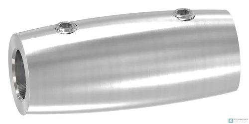 Edelstahl Verbinder für 10mm Stab, Ø 20m, V2A | STEINBACHER©