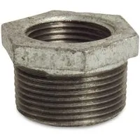 Klasebo Tempergussfitting  Gewindefitting Temperguss  ReduzierstüCk 2 AG X 1 1/2 IG