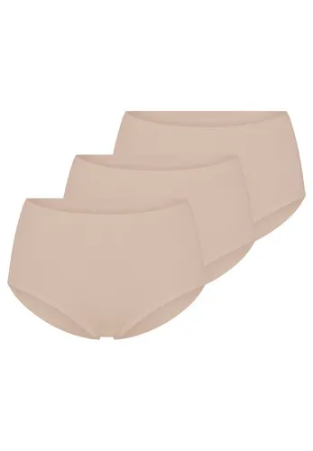 sloggi Panty 3er Pack GO Daily Cotton High Waist - Klassische Panties in einem praktischen 3er Pack, aus atmungsaktiver Baumwolle für maximalen Komfort und einen modernen Look mit edlem Taillenband.