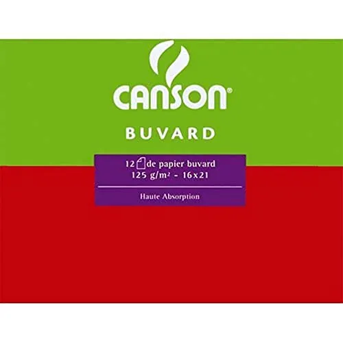 Papel secante canson 50x65 cm liso blanco 250 gr