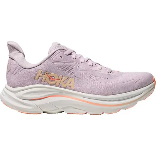 HOKA Damen Laufschuhe CLIFTON 10 – Ultraleichte Dämpfung - Optimale Dämpfung für das tägliche Training. Der Clifton 10 überzeugt mit verbesserter Passform und atmungsaktivem Obermaterial – ideal für Komfort und Leistung beim Laufen.