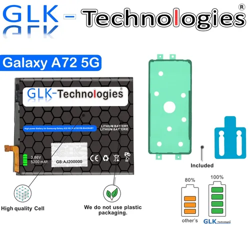 GLK Für Samsung Galaxy A72 5G A725 Batterie EB-BA426ABY Akku NEU Ohne Set NEU