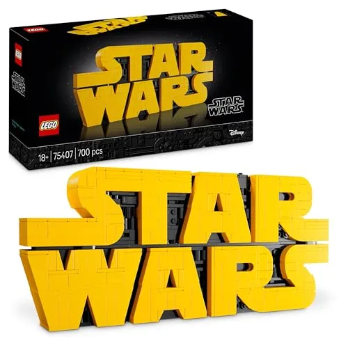Produktbild Star WarsTM Logo aus LEGO Steinen
