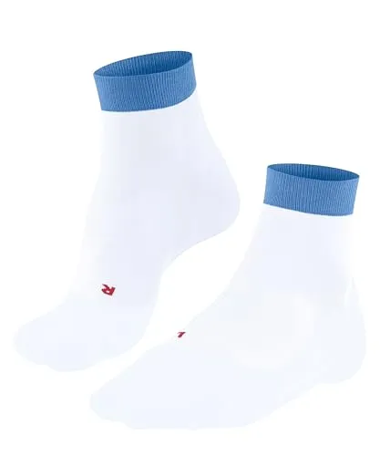 FALKE Herren Laufsocken RU4 Endurance Short M Sso Baumwolle Funktionsmaterial antiblasen 1 Paar, Weiß White 2009, 44-45