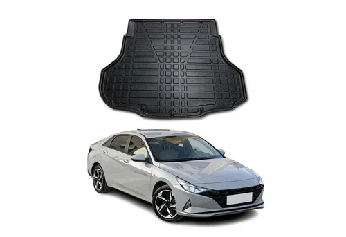 Produktbild OMAC Kofferraummatte Kofferraumwanne für Hyundai Elantra CN7 2021-2025 Gummi TPE (1 St), für Hyundai Elantra CN7 2021-2025 Hyundai Elantra CN7 2021-2025, Einfache Installation,Antirutsch,Leicht zu reinigen,Leichtgewicht