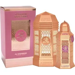 Al Haramain Rose Oud Eau de Parfum unisex 100 ml - Unisex Duft mit luxuriöser Mischung aus feinstem Oud und verführerischer Rose, ideal für anspruchsvolle Parfumliebhaber, die Eleganz und Raffinesse schätzen.
