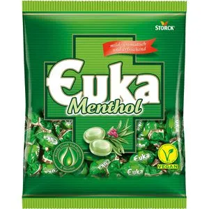 Euka-Menthol Kräuterbonbons, 87 Stück im Beutel, 425g