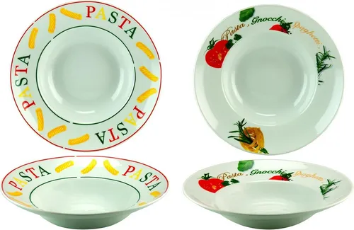 van Well Pastateller Pastateller Maße: ø 27 cm, Motive sortiert, (1 St)