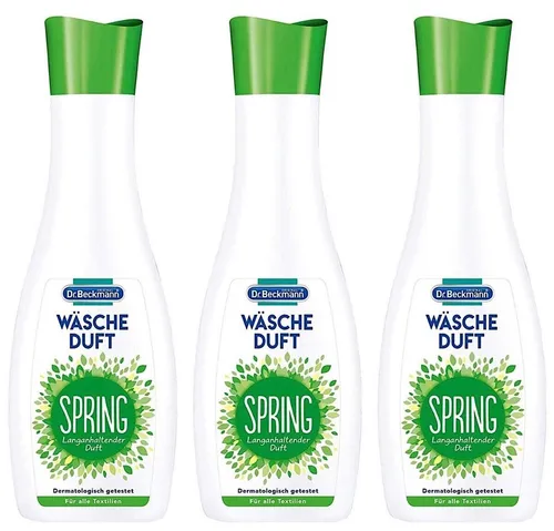 ✅ Dr.Beckmann Wäsche Duft Spring Parfum - Für alle Textilien geeignet 3x 250ml ✅