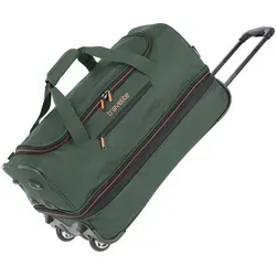 travelite Trolley Reisetasche klein, erweiterbar auf 64L, 55 cm, ideal für Sport und Reisen, leicht und praktisch mit Rollen - 
