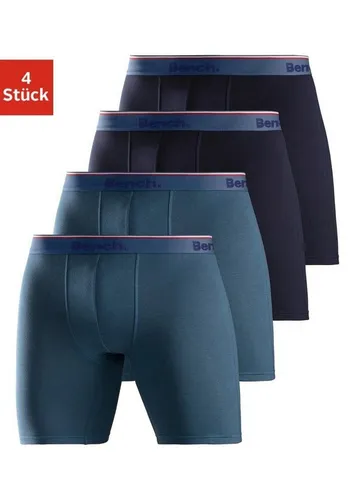 Langer Boxer BENCH. Herren Unterhosen, Gr. S, blau von Bench.