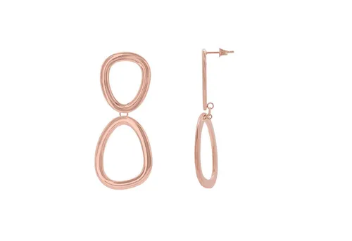 Heideman Paar Ohrstecker Lutat rose goldfarben (Ohrringe, inkl. Geschenkverpackung), Glieder Ohrringe Frauen