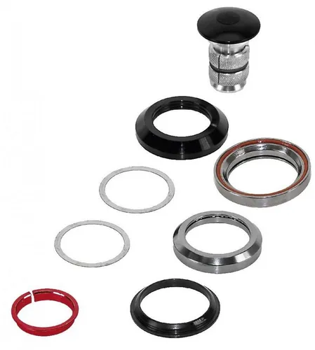 Neco Steuersatz 1-1/8 Zoll integriert für Fahrradlenkervorbau - Hochwertiger Neco Steuersatz für 1-1/8 Zoll Lenkervorbau, kompatibel mit Campagnolo Standard. Ideal für eine präzise Lenkung und langlebige Nutzung.