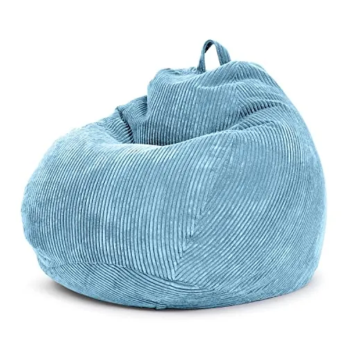 Green Bean® Indoor Sitzsack 90x110cm - Sitzsäcke, kuschelig weich mit abnehmbarem, waschbarem Bezug aus Cordstoff für optimalen Komfort und Ergonomie – ideal für Kinder und Erwachsene.