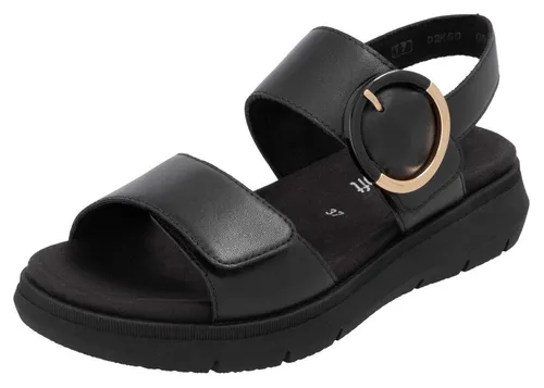 Remonte Riemchensandale, Sandale, Bequemschuh, Sommerschuh mit praktischen Klettverschlüssen