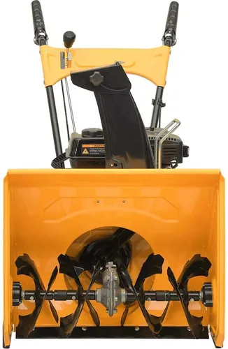 vidaXL Schneefräse 6,5 PS Gelb und Schwarz