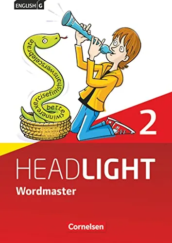 English G Headlight - Allgemeine Ausgabe - Band 2: 6. Schuljahr: Wordmaster mit Lösungen - Vokabellernbuch
