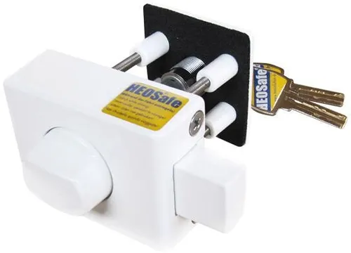 HEOSystem Zusatzschloss 2er-Set, gleichschließend, grau/silber