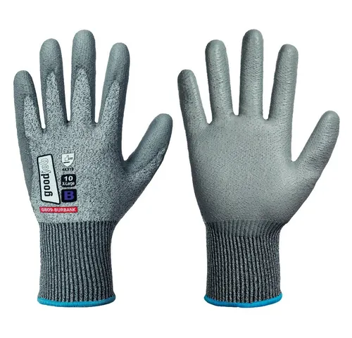 Schnittschutzhandschuhe BURBANK Gr.11 grau - Arbeits- & Schutzkleidung mit hohem Schnittschutzlevel B, ideal für Handwerk und Industrie, gefertigt aus strapazierfähigem, nahtlosem Feinstrick für optimalen Tragekomfort.