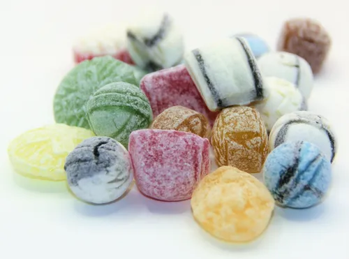 gr. Bremer Bonbon Lakritz & Kräuter Mischung aus Bonbons von Jahrmarktbonbon 500