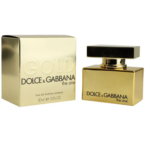 Dolce & Gabbana The One Gold Eau De Parfum Intense Spray 30ml - Damenduft mit blumig-fruchtiger Note, der Eleganz und Selbstbewusstsein ausstrahlt. Ideal für jede Gelegenheit und ein Must-Have für jede Duftliebhaberin.
