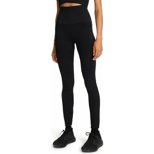 FALKE Damen Leggings CORE Long W - Funktionale Sporthose für besten Tragekomfort - Lange Laufhosen für Damen, feuchtigkeitsregulierend und schnell trocknend, ideal für Sport und Freizeit mit reflektierenden Details für bessere Sichtbarkeit.