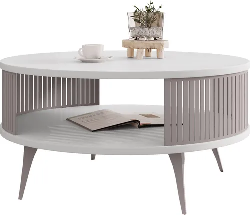 Mirjan24 Couchtisch Rajkon in weiß von Mirjan24