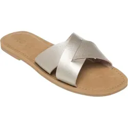Roxy Andreya Sandale - Sandalen für Frauen mit veganem Fußbett und überkreuztem Kunstlederband, perfekt für Komfort und Grip auf allen Oberflächen.