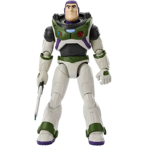 Buzz Lightyear Rakete leuchtet große Figur mit Filmgeräuschen - Actionfigur von Buzz Lightyear aus Disney Pixar, 29 cm groß, mit leuchtender Laserklinge und über 30 dynamischen Soundeffekten für spannenden Spielspaß!