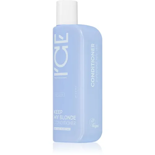 Natura Siberica ICE Professional Keep My Blonde Feuchtigkeit spendender Conditioner zum Neutralisieren von Gelbstich 250 ml
