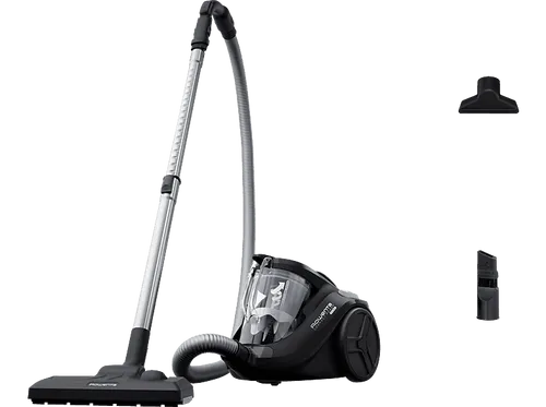 ROWENTA RO3725 Compact Power Cyclonic Classic Staubsauger - Beutelloser Staubsauger mit 750 Watt Leistung, leise und kompakt - ideal für mühelose Reinigung und hohe Effizienz bei niedrigem Energieverbrauch.