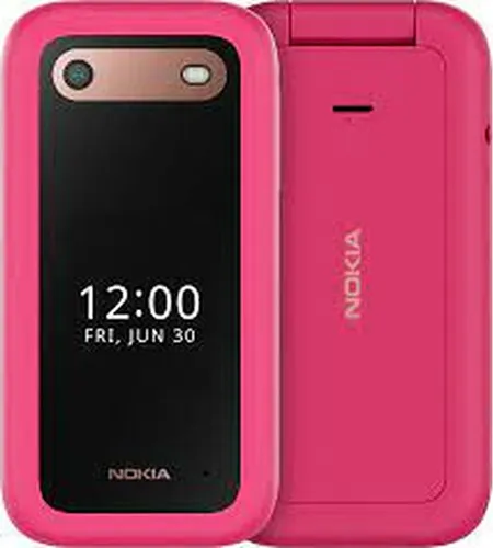 Nokia 2660 Flip 4G DS - Einsteigertelefon in Rosa - Handys ohne Vertrag: Das Nokia 2660 Flip bietet ein benutzerfreundliches Klappdesign, lange Akkulaufzeit und große Tasten für müheloses Telefonieren und SMS schreiben.