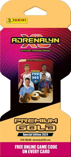 Fifa 365 Adrenalyn XL 2024. Saszetki premium Gold Panini 8051708000146