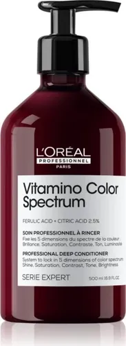 L'Oréal Professionnel Vitamino Color Conditioner 500ml - Conditioner für coloriertes Haar, schützt die Haarfarbe vor dem Verblassen und sorgt für geschmeidiges, glänzendes Haar dank Resveratrol.