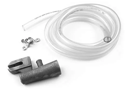 wellenshop Piper Pump - Selbstlenzende Bilgenpumpe für Boote - Automatische selbstlenzende Pumpe für Boote, die ohne Strom funktioniert und durch Bootsfahrt die Bilge leer pumpt. Im Lieferumfang enthalten: Pumpe, Schlauch und Befestigungsteile.