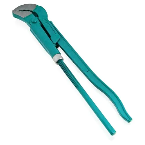 Bituxx S-Maul Rohrzange Wasserpumpenzange Zange Eckrohrzange verstellbar (1,5 Zoll)