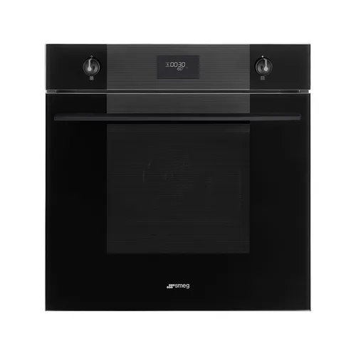 Smeg Elektrobackofen Linea SF6101TB3 Schwarz