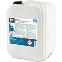 4x 10 L Wasserstoffperoxid 11,9% Kanister - Vielseitig einsetzbar - Wasserstoffperoxid 11,9 % im 10 Liter Kanister, ideal zum Bleichen und als Ätzmittel in der Mikrotechnik. Mit Kindersicherheitsverschluss für zusätzliche Sicherheit.
