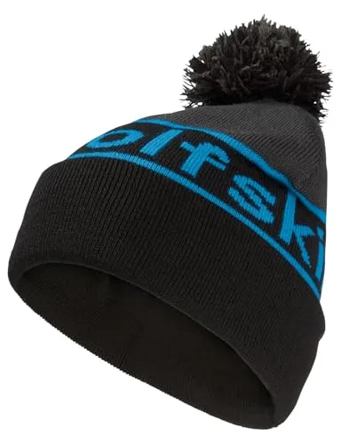 Jack Wolfskin Unisex Beanie-Mütze, Schwarz, M EU