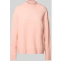 Marc O'Polo Denim Regular Fit Strickpullover aus Schurwoll-Mix in Rose, Größe M