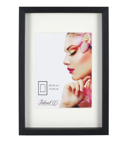 IDEAL TREND Bilderrahmen 3D Objektrahmen Holz Bilderrahmen Shirt Trikot Wanddeko Rahmen Collage