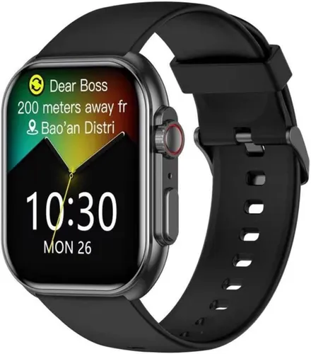 Smarty2.0 SW068A01 Smartwatch Unisex Armbanduhr Bluetooth 40 mm schwarz