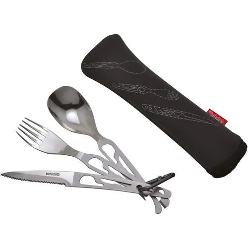 Basecamp - Besteckset schwarz