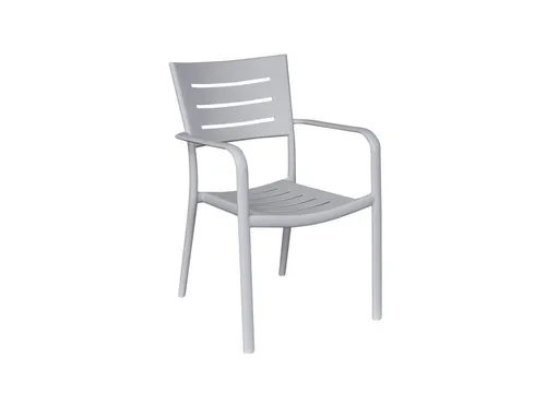 LC Garden »Vesta« Stapelstuhl - Eleganter Bistrostuhl aus Kunststoff - Bistrostühle: Stapelbarer Gartenstuhl mit modernem Design, robust und wetterfest, ideal für Balkon und Terrasse, erhältlich in drei Farben.