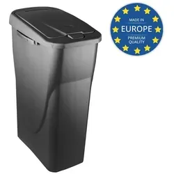 Mondex Abfalleimer Müllsortierer 25L anthrazit von Mondex