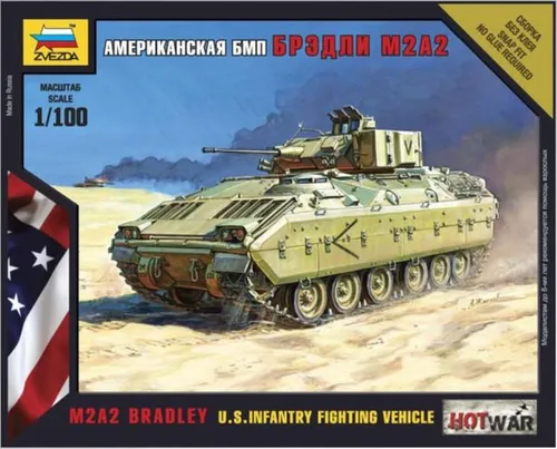 1:100 Zvezda Bradley Kit Z7406 Modellbau
