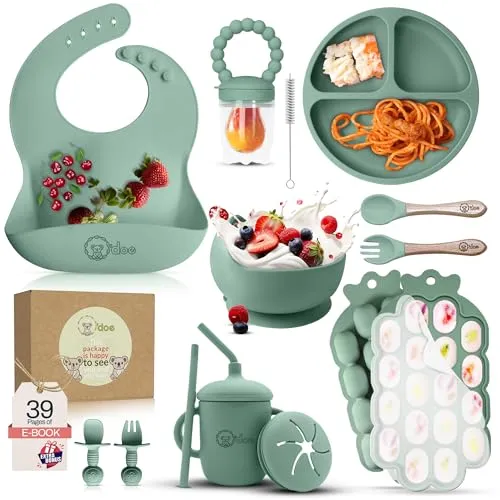 O'doe Baby Entwöhnungsset in grün von o'doe