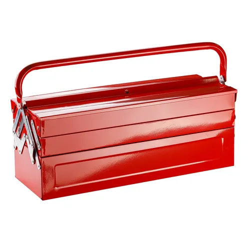 Stapelbarer Werkzeugkoffer 5 tlg. aus Metall von DEMA